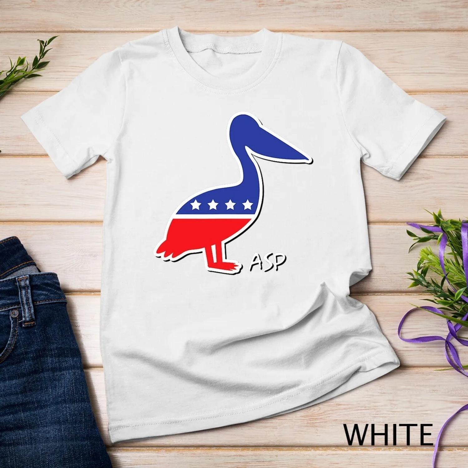 American Solidarity Party Pelican Mascot ASP T shirt XXXXXL белый