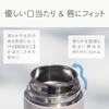 Atlas Water Bottle 500ml Insulated Vacuum Stainless Lightweight Slim Screw Basic Products Gray ASR-500GY Easy clean simple maintenance wide mouth