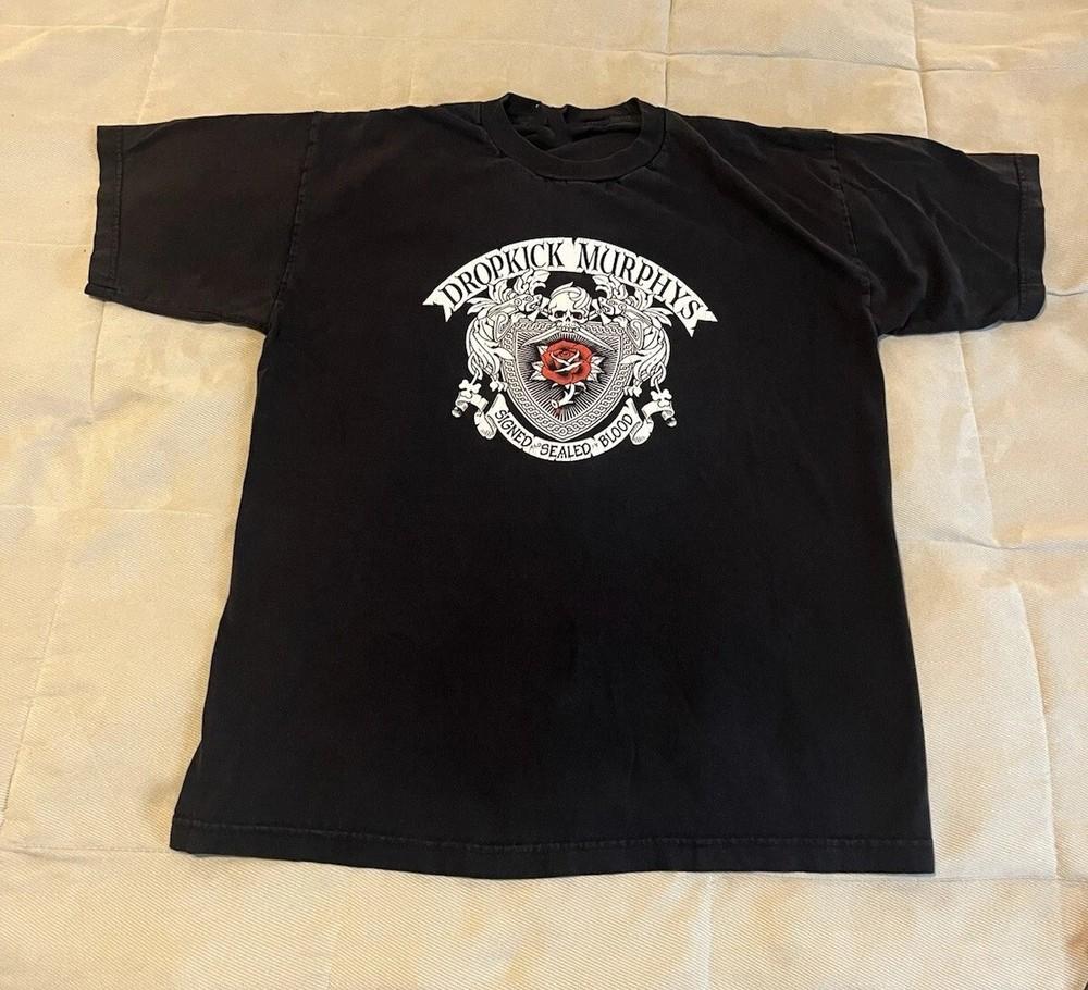 

Rare Dropkick Murphys T Shirt Adult Black Color S To 5XL Unisex T-Shirt S