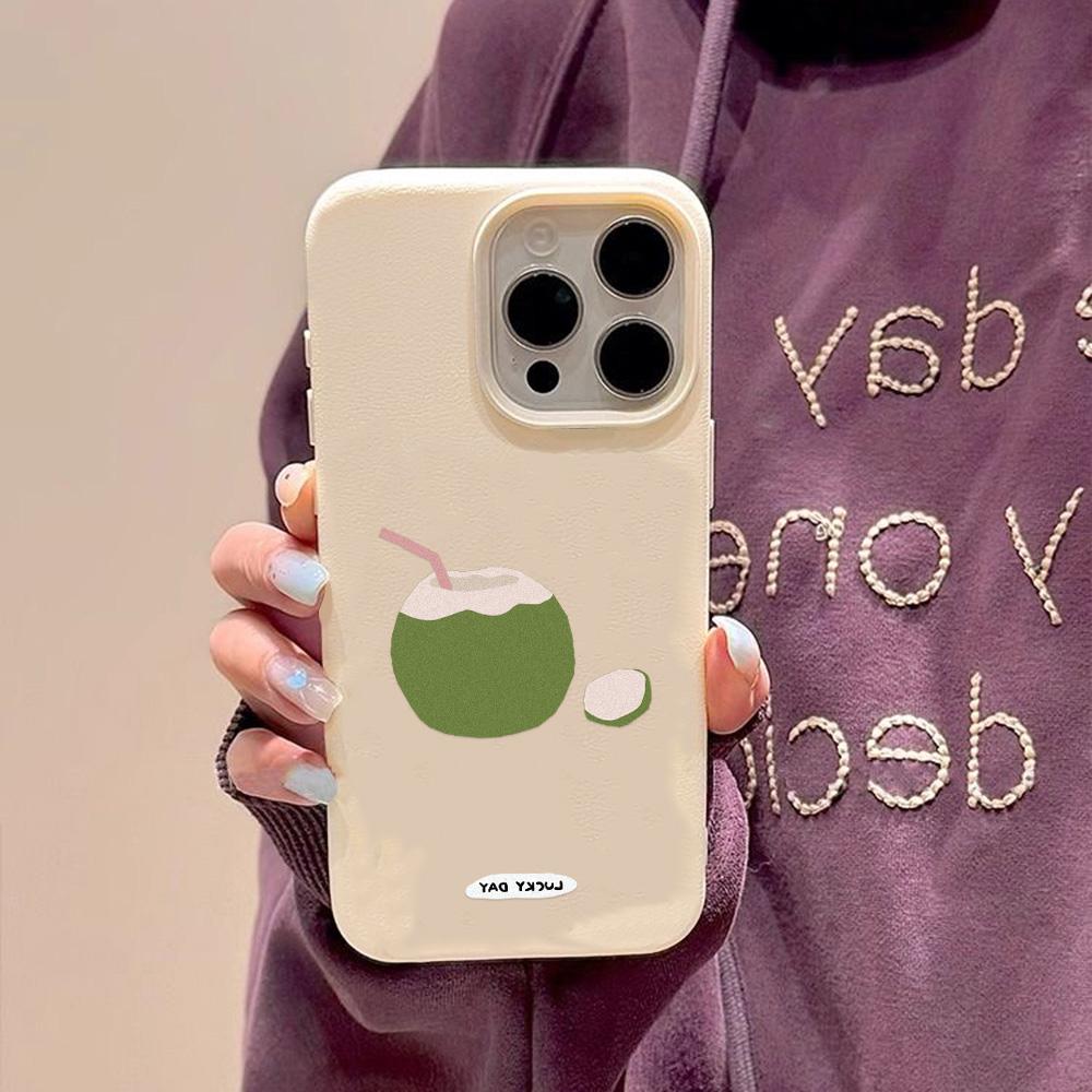 Phone Case for iPhone 11 13 Case iPhone 12 14 15 16 Pro Max 12 Pro 15 Plus Leather Painted Waterproof Drop-proof and Wear-resistant Cartoon