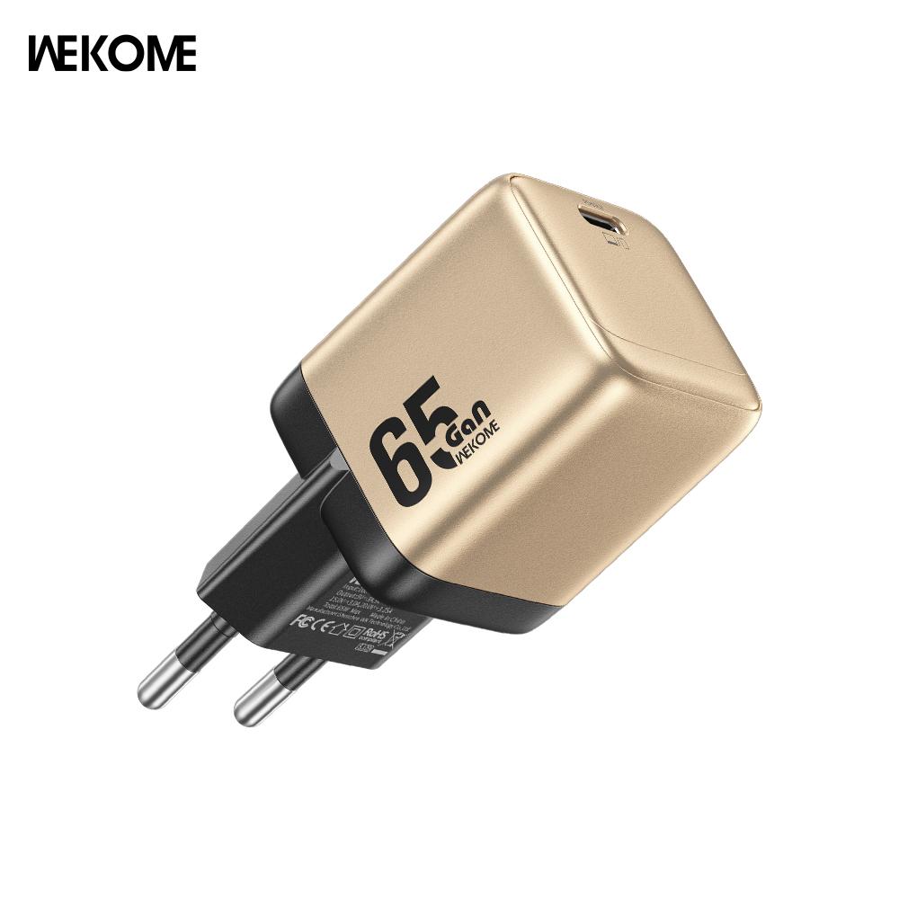WEKOME 65W Gallium Nitride Charger WU-09 (European Standard) Dual-Port Fast Charging