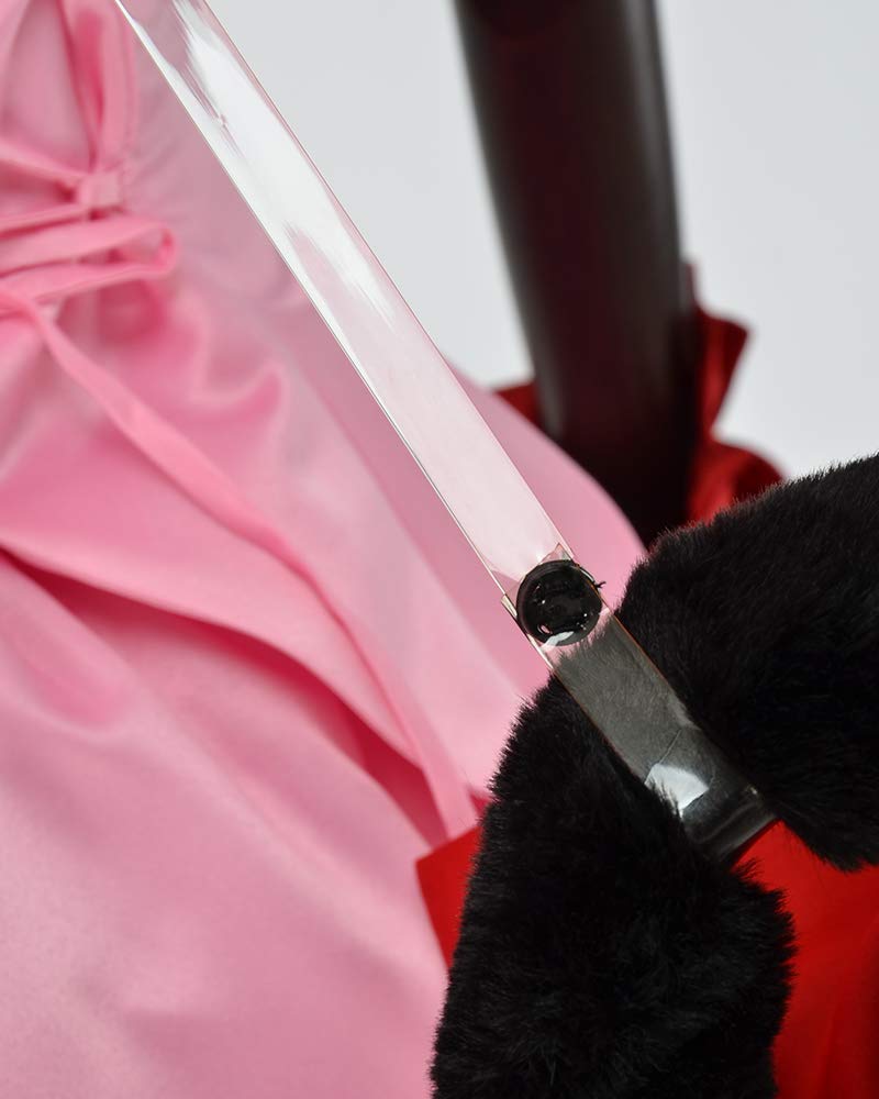 Miccostumes Women's Anime Cat Costume with Cute Pink Skirt (Size M)