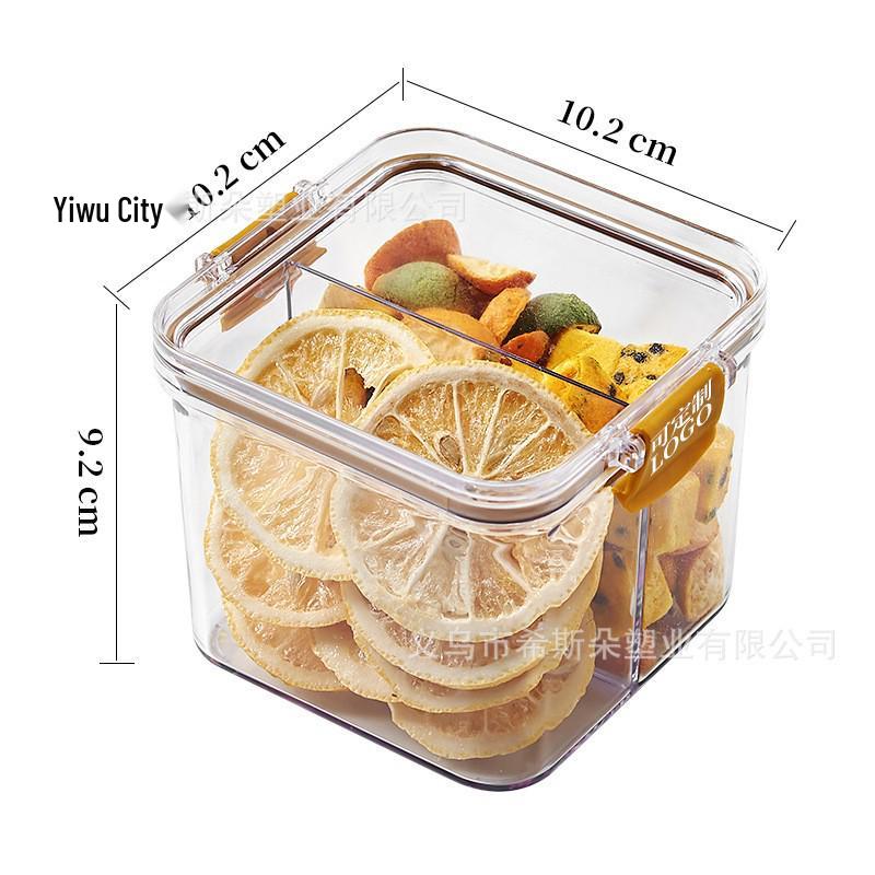 Transparent Food-Grade Plastic Storage Jar for Soups