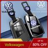 W162For VW Car Key Case Cover Shell Fob For VW Taos 2022 Tiguan Atheon Rline Polo Passat B8 for Skoda Kodiaq Octavia Fabi