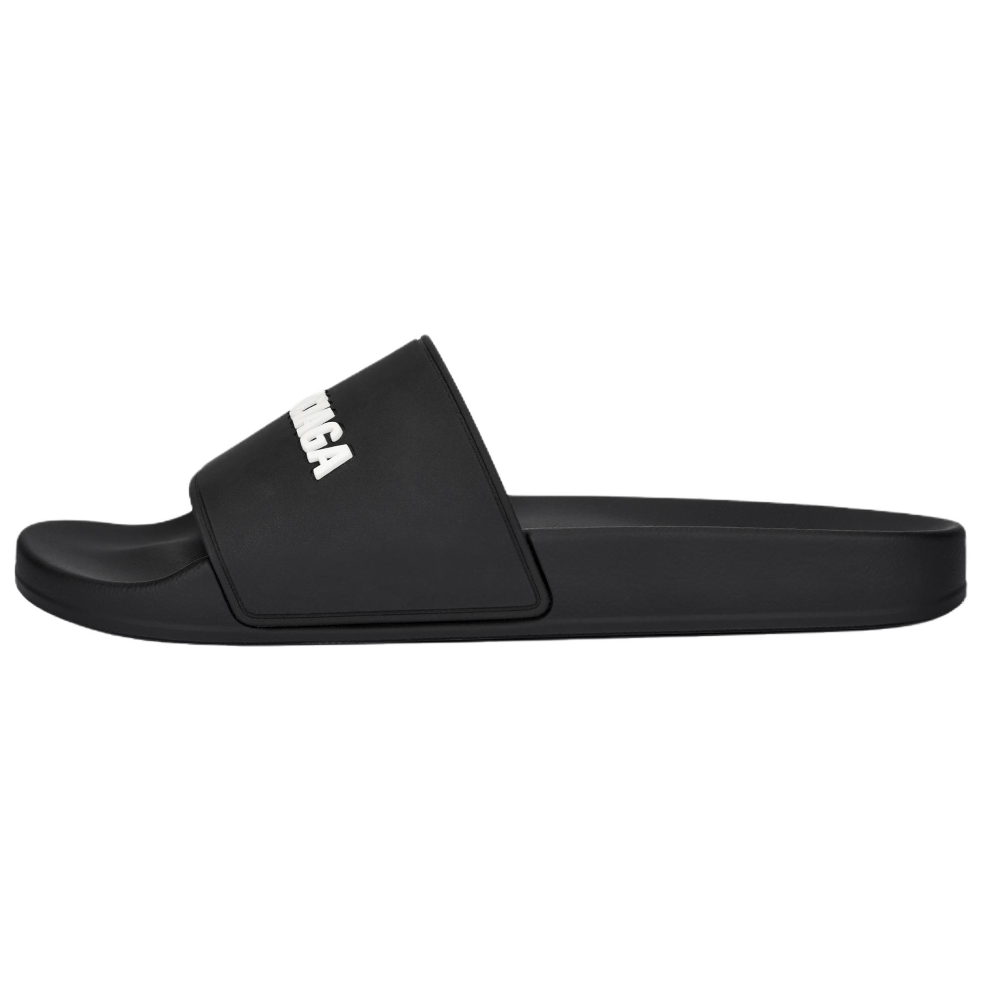 Balenciaga Slide Slippers Men`s Black 722300W1S801006