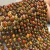 Hongchu Assorted Irregular Shaped Loose Beads Strawberry Quartz Morgan Multi-bead irregular-shaped semi-finished long chain Bracelet with beads