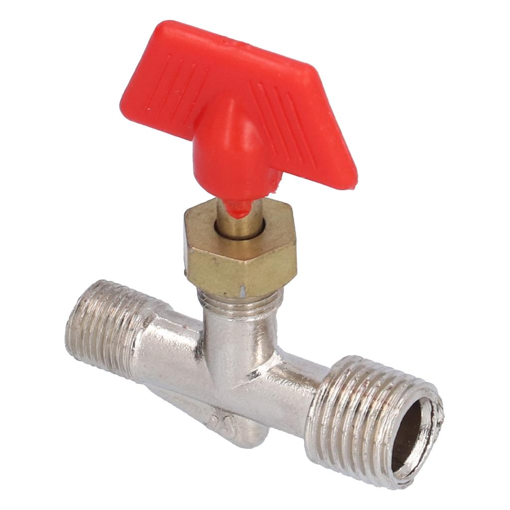 5 ks Jehlový ventil Závit Průchozí Vodovodní potrubí Vzduchová hadice Regulace průtoku Příslušenství