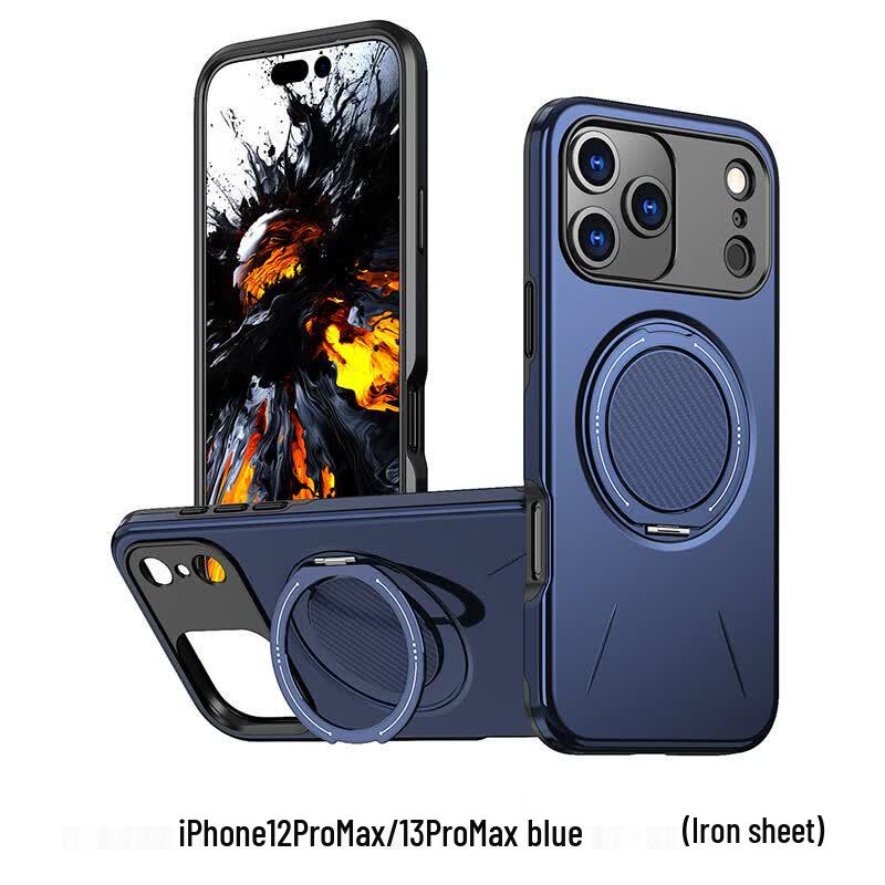 CAXITON Magnetic 360 Rotating Stand Anti-Fall Phone Case for iPhone