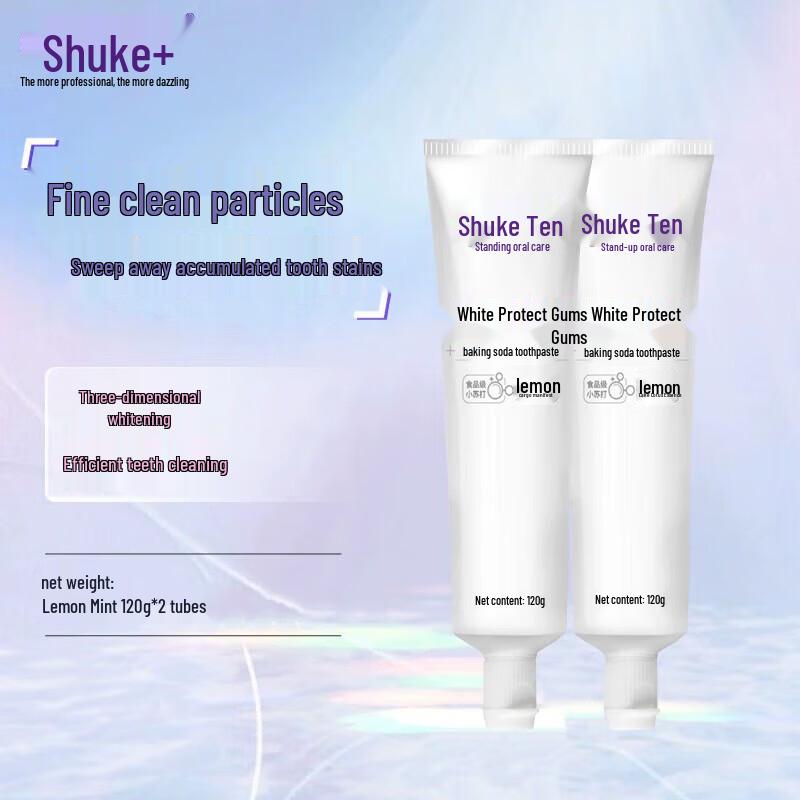 Shuke Baking Soda Whitening & Gum Protection Toothpaste