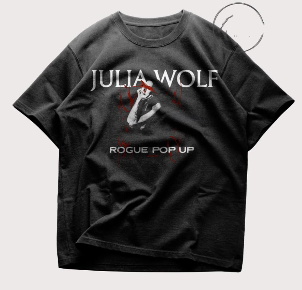 Rogue Pop Up Julia Wolf black T-shirt short sleeve VDF014 XXL