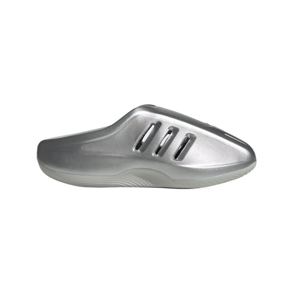 Adidas Originály Adifom Ii Infinity Mules Series Jednoduché Všestranné Ležérní Módní Protiskluzové Pantofle s Uzavřenou Špičkou Unisex Pantofle Stříbrné JQ9659