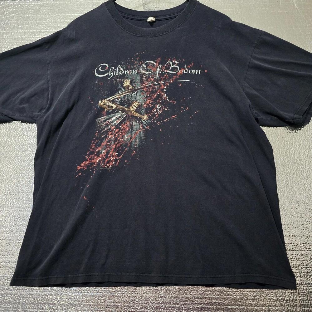 Вдохновленная Children of Bodom Винтажная футболка для фанатов дэт-метала, Тур 2008 года, S-4XL, Унисекс M