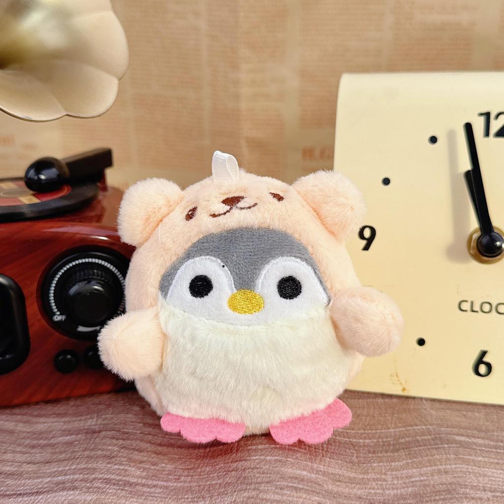 Cute Penguin Plush Keychain - Soft Stuffed Animal Pendant for Wedding Gifts or Toss.
