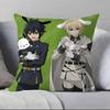 S-S-Seraph Of The E-End Anime Pillow Case Pillowcase Soft Skin Friendly & Comfortable With A Hidden Zipper