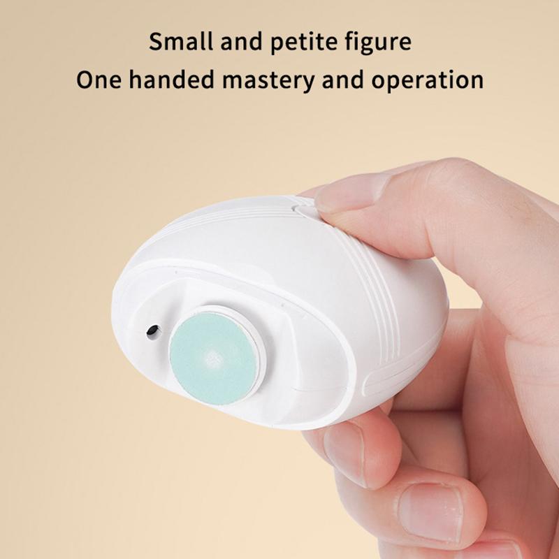 Electric Nail Filer Rechargeable Fingernail Polisher With Light Automatic Electric Nail Clipper For Nail Care And Polishing