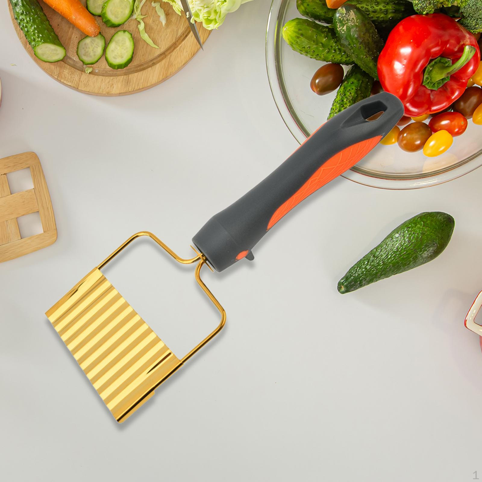 

Картофельно-морковные чипсы, кухонные инструменты, волнистый режущий инструмент, картофель фри для золотой