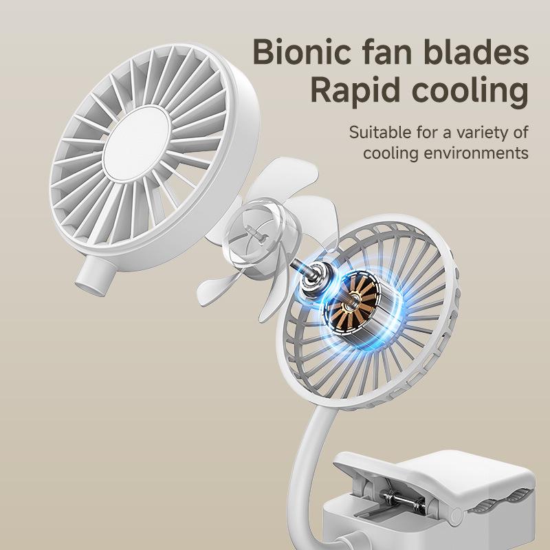 2026 Multi-functional Mini Clasp Fan