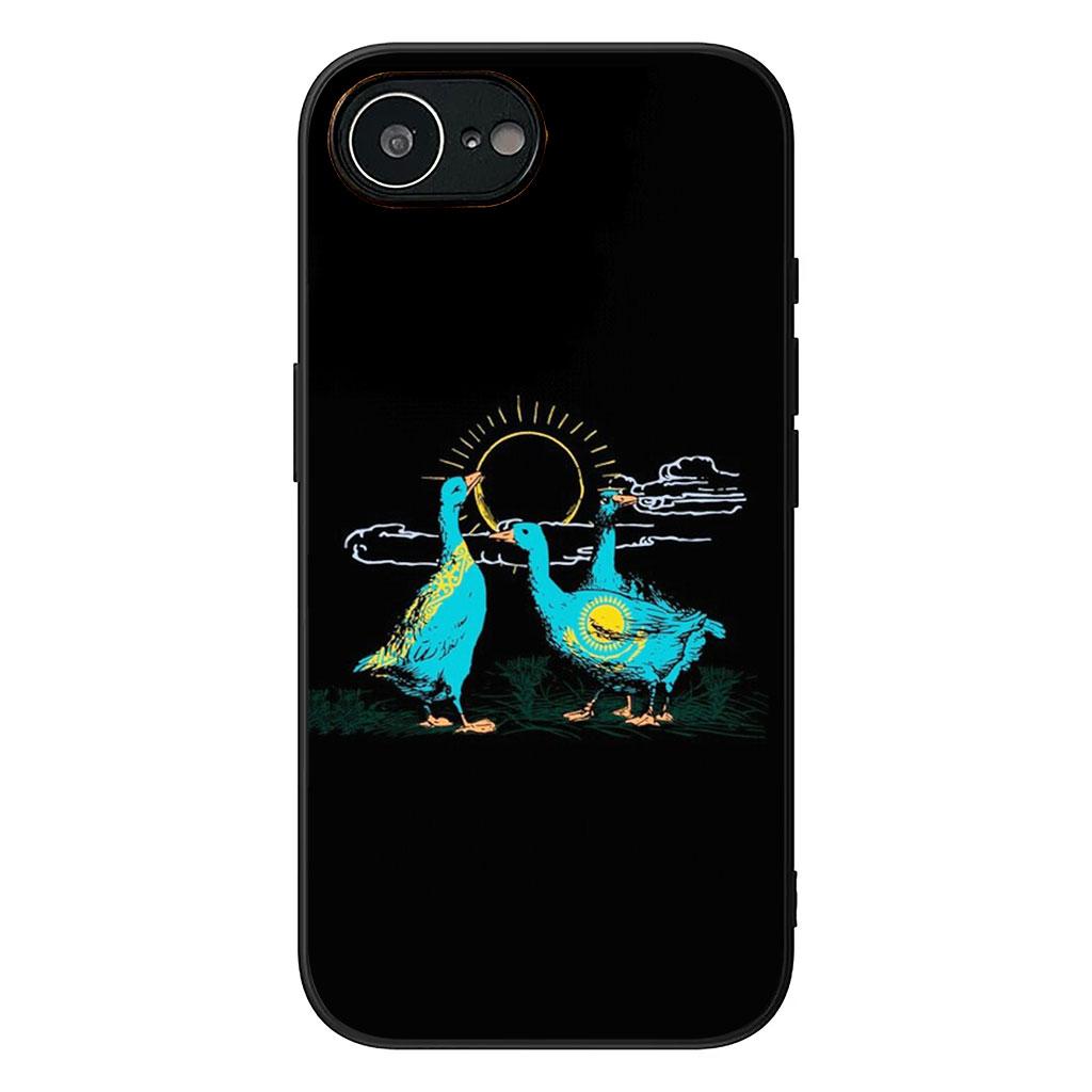 

for Samsung Galaxy A25 A37 A57 A12 A14 A31 A41 A50 A51 A70 A71 A72 A21S A04 M15 Note 20 9 8 10 Case Blue Kazakhstan Flag Sun Galaxy A04