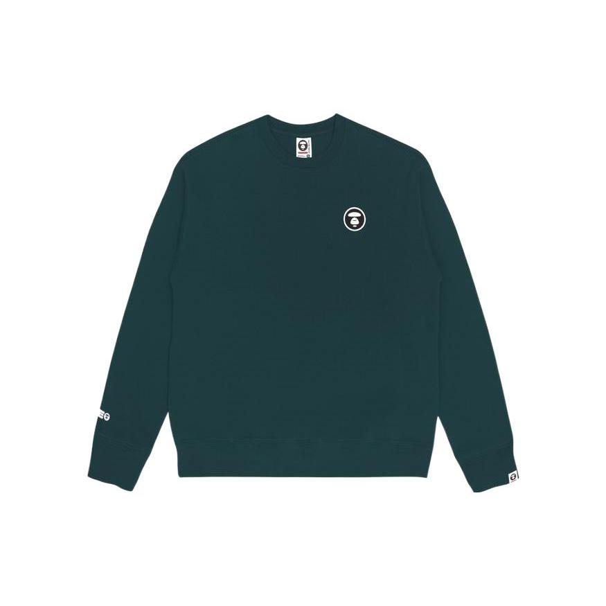 Aape Sweatshirts Men's Crew Neck Thickened Regular AAPSWM3804XXH