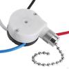 3 Wire Pull Chain Switch for Ceiling Fan And Wall Light Control