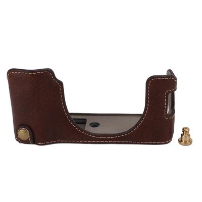 Etui na aparat Materiały PU Dopasowany design Solidna struktura Retro Wykwintna osłona ochronna na aparat dla