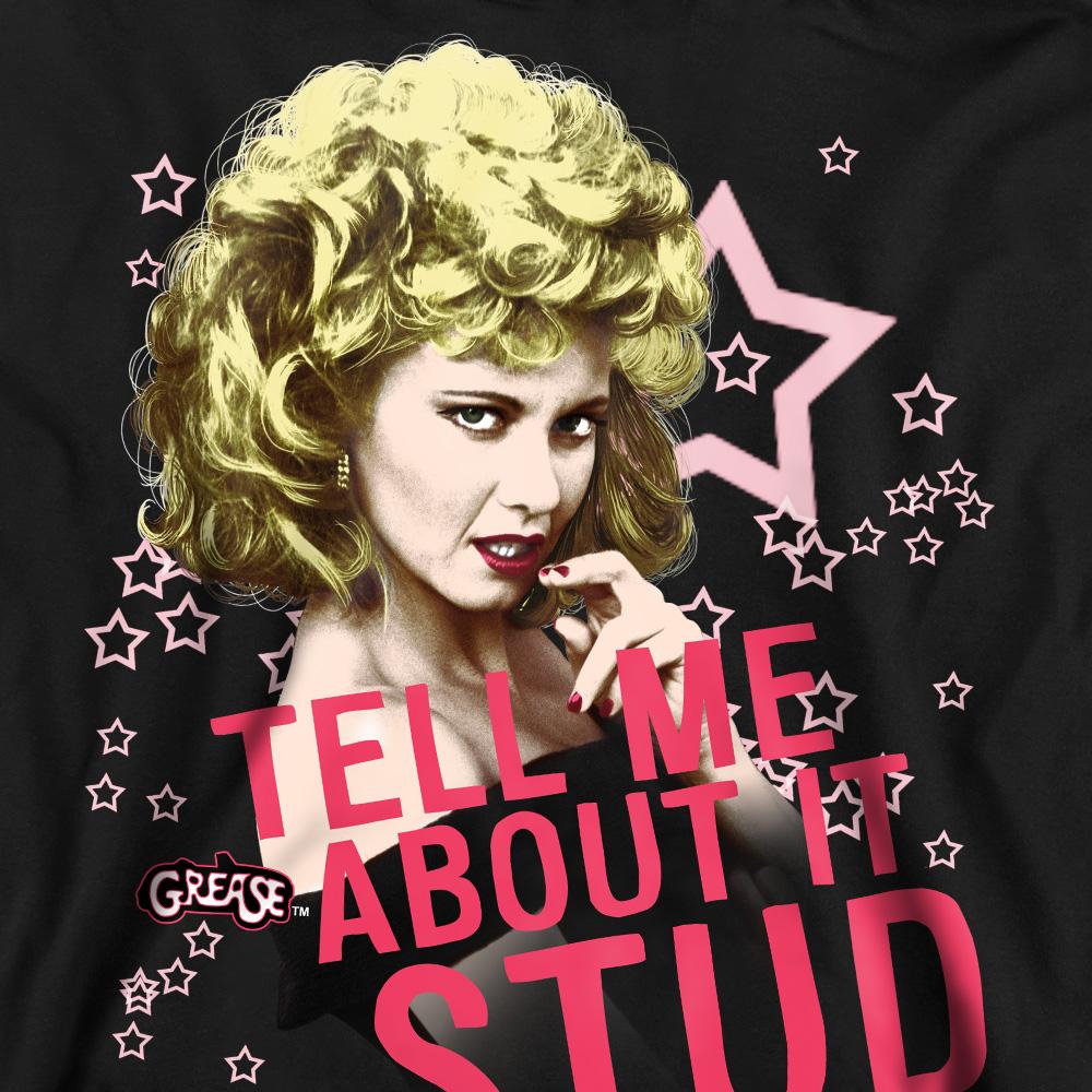 Grease Unisex Adult Tell Me About It Stud Sweatshirt