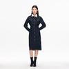 VEROMODA Detachable Collar & Cuff Denim Midi Dress