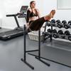 Heavy Duty Dip Bar Station Push Up Bar with Foam Handles for Home Gym, Multi-function Full Body Workout Equipment for Tricep Dips L-Sits