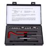 Rethreading Kit Thread Repair Kit Thread Repair Tool Thread Insert Kit 20 Pcs Thread Repair Kit M9x1.5 Stainless Steel Rethreading Tap Set for Female