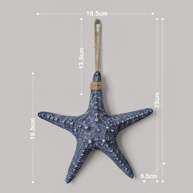 

Starfish Ceramic Sleek Wall Art For Minimalist Home Wall Decoration Supplies Style J