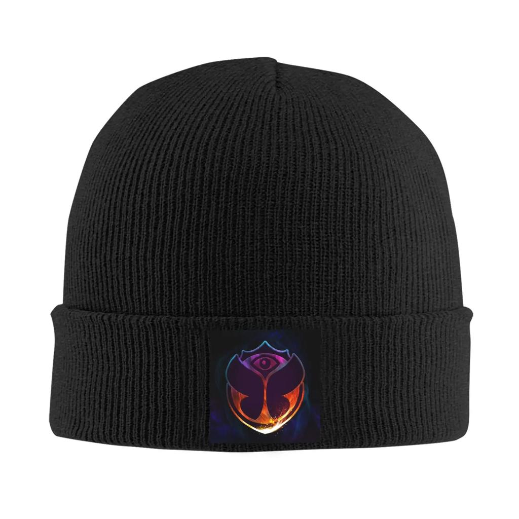 Tomorrowland Butterfly Warm Knitted Cap Winter Knit Bonnet Hat Skullies Beanies Hip Hop Caps for Unisex