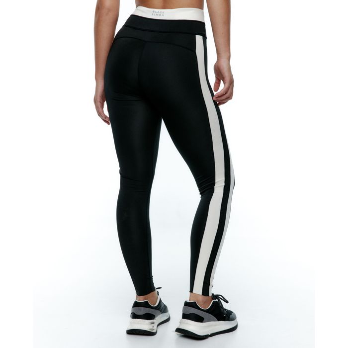 Legging femme Black Limba Yingyang