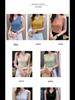 Large Women's Ice Silk Knit V-Neck Camisole: Summer All-Match Sexy Sweater Top