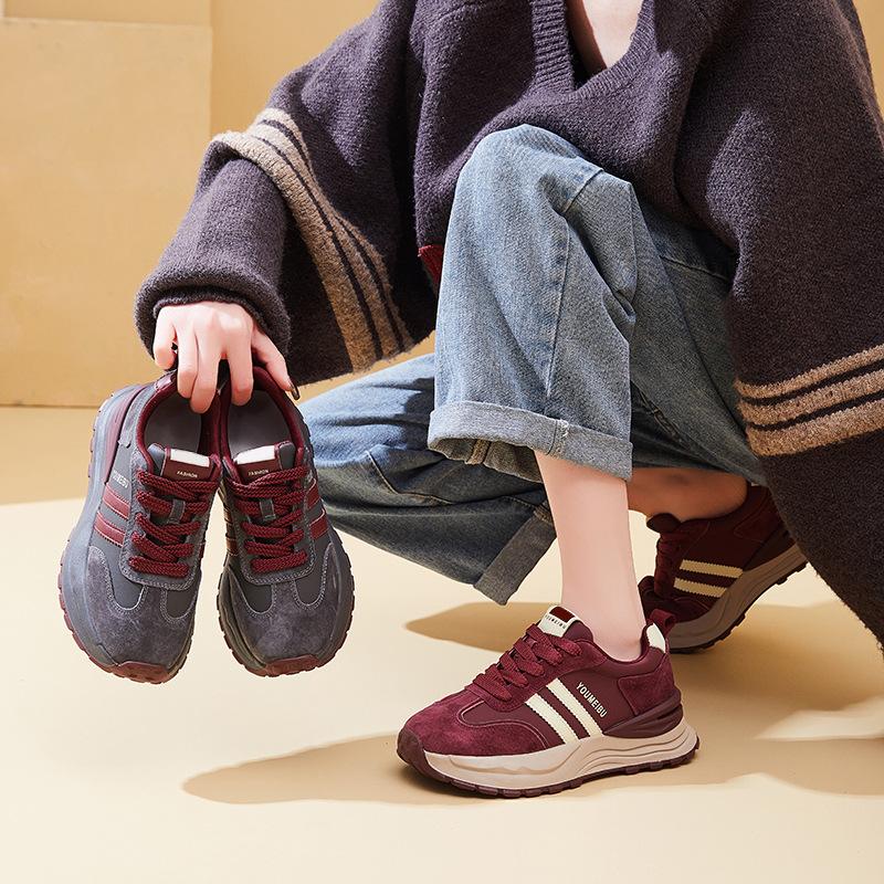 Spring Fashion Trend Thick-soled Sports Loafers