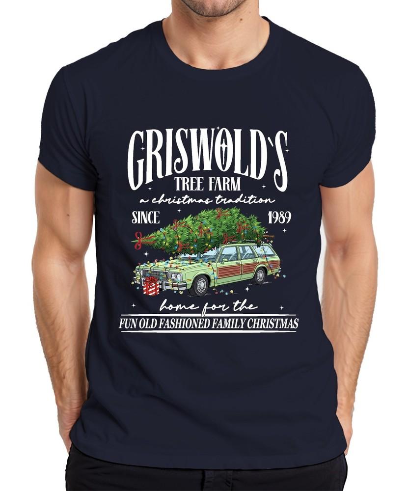 Griswolds Tree Farm Christmas Tradition Christmas Tree Xmas Unisexs Tshirt S