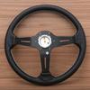 14inch 350mm JDM Racing Leather Steering Wheel Universal Deep Corn Sports Drift Steering Wheel