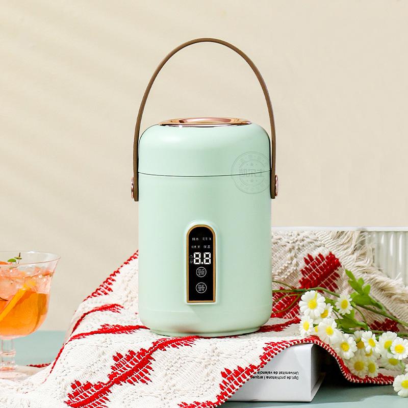 Personalized Compact Electric Stew Pot for Baby Food & Congee Cooking - 1-2 Servings, Fully Automatic & Multifunctional Smart Electric Stew Pot