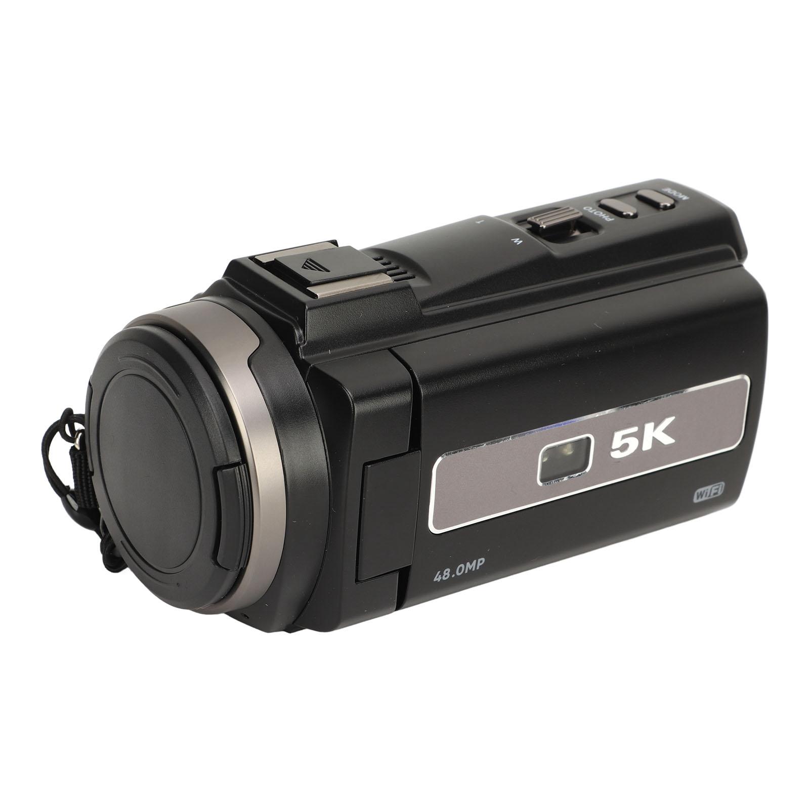 

5K 48МП HD цифрова відеокамера 16X цифровий зум Сенсорний IPS екран Камера з об єктивом W1 US Plug