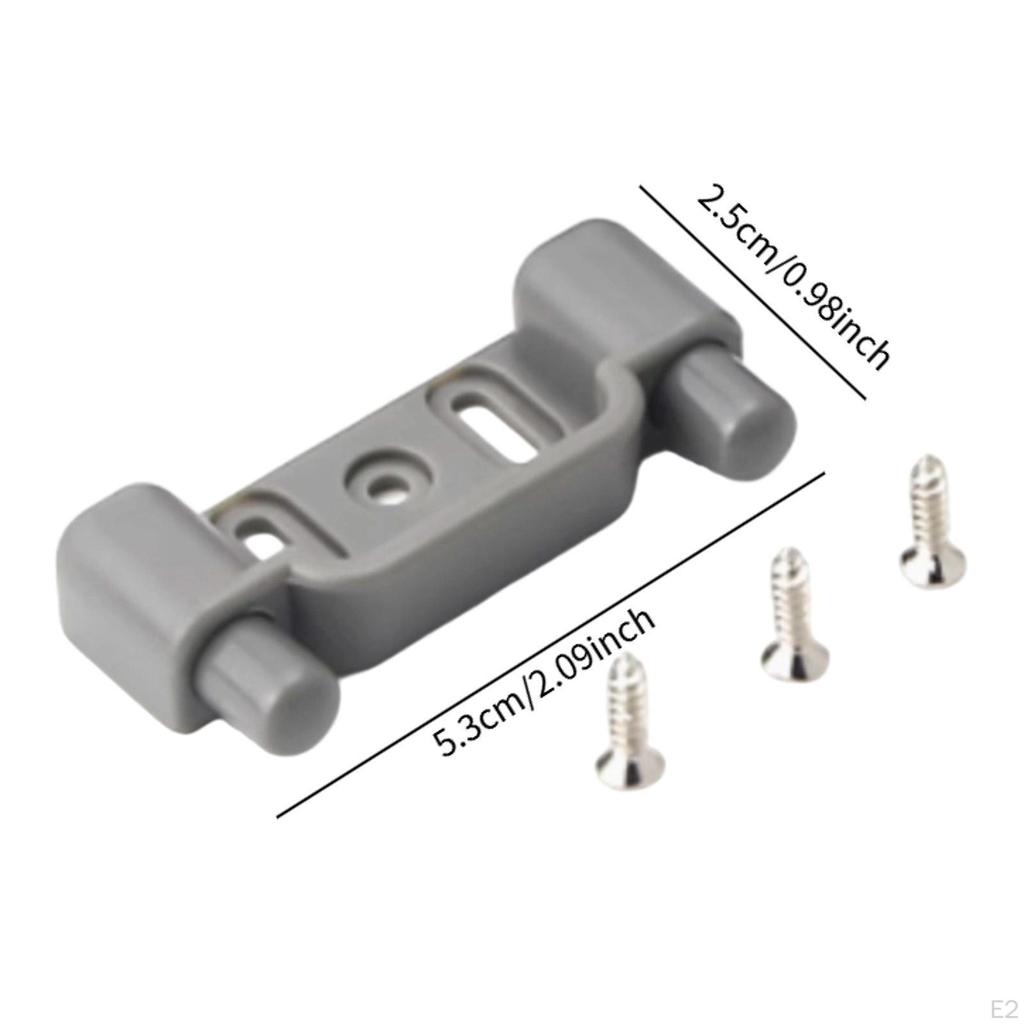 4Pcs RV Cupboard Door Catches with Screws Lightweight Space Saving Portable Reliable Supplies Spare
