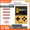 MIYOO MINI V4 Tragbare Retro-Handheld-Spielkonsole 2,8-Zoll-IPS-Bildschirm Videospielkonsolen Linux-System Klassische Gaming-Geschenke für Jungen