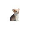 Gift for Kids Resin Figures Dog Doll Miniature Figurines Car Ornament Corgi Model Simulation Dog