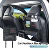 YNEPB1 Car Backseat Organizer Storage Bag Cup Holder Anti Kick Mat For Volkswagen VW GTI Passat Golf Tiguan Polo Scirocco Jetta