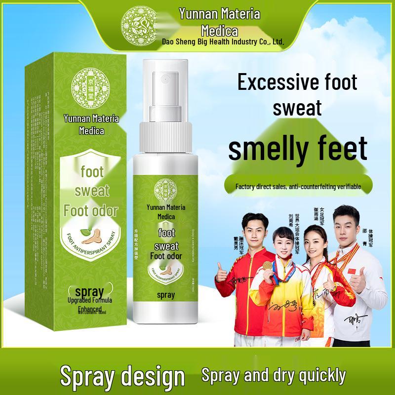 Kyoto Herbal Antiperspirant Foot Deodorizing Spray & Cream