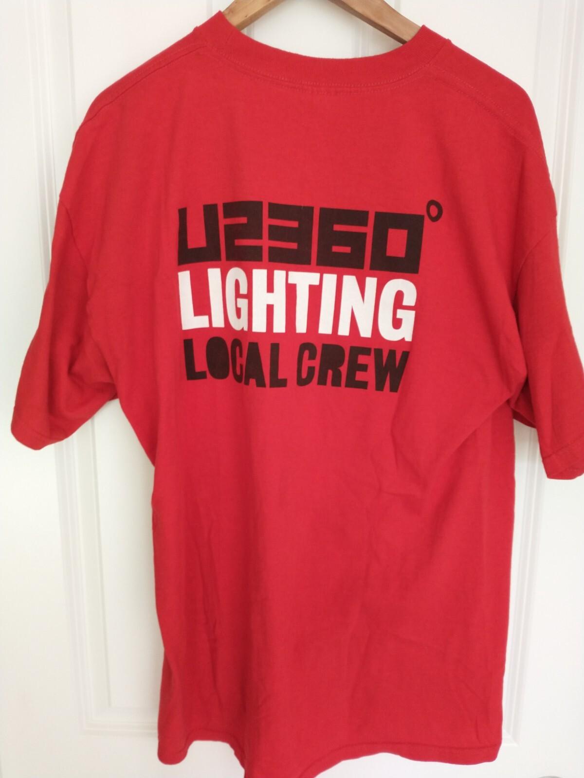 

26 Rare U2 360 Tour Crew Shirt Size XL Unisex T-Shirt XXL