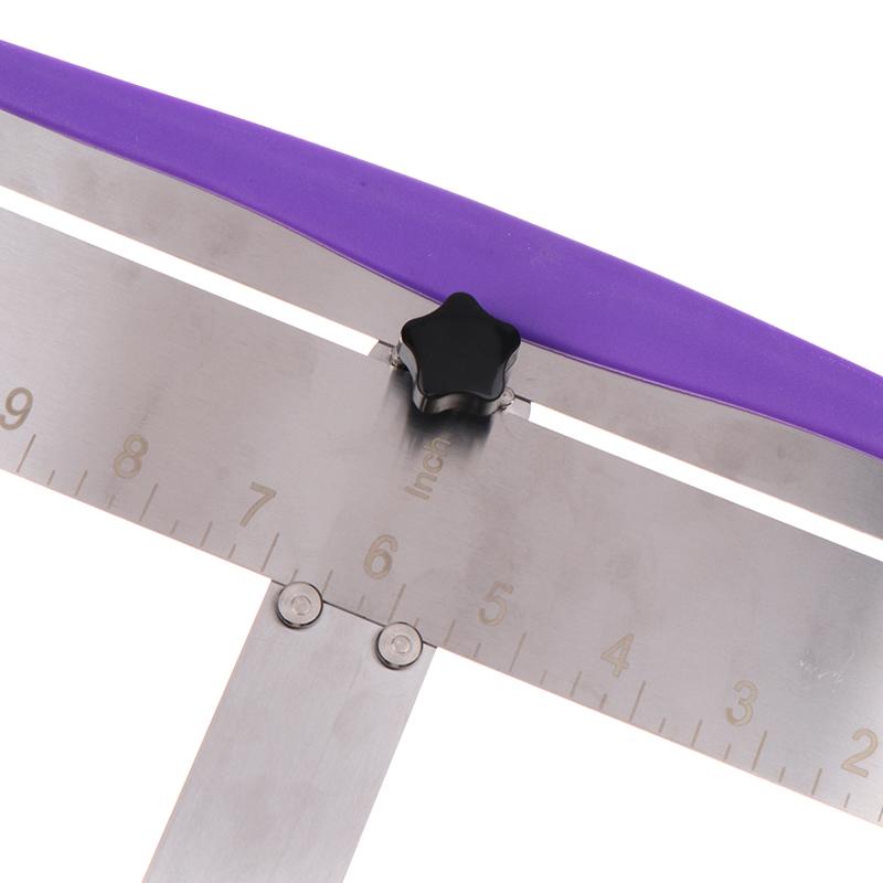 Adjustable Cake Scraper Cakes Comb Baking Crisp Corners Cake Edge Smoother Stainless Steel Kitchen Accessories Diy Baking Tools