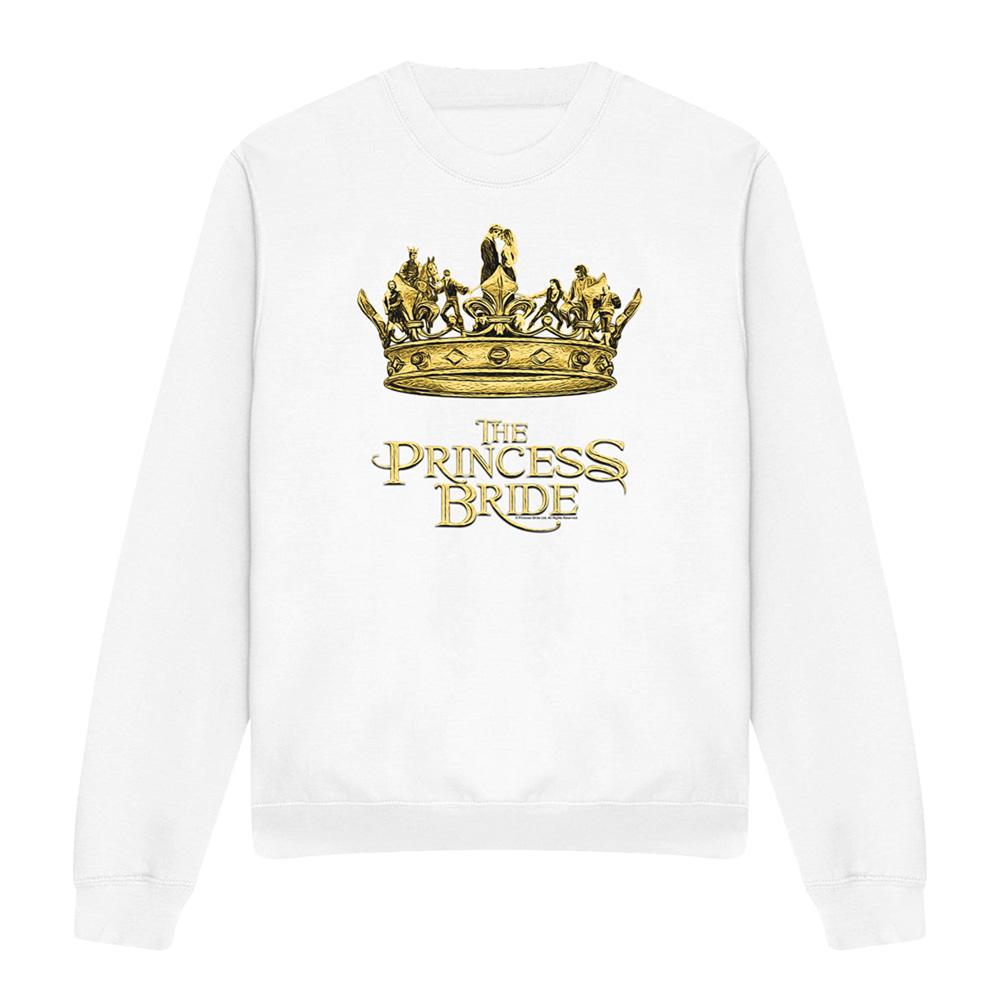 Prinsessan Bruden Unisex Vuxen Krona Sweatshirt