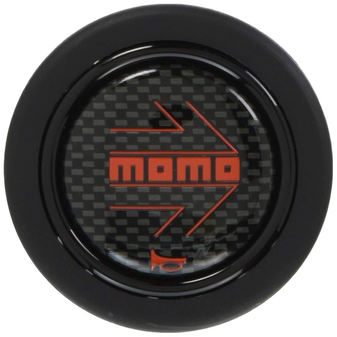 

MOMO Horn Button CARBONREDHB-07