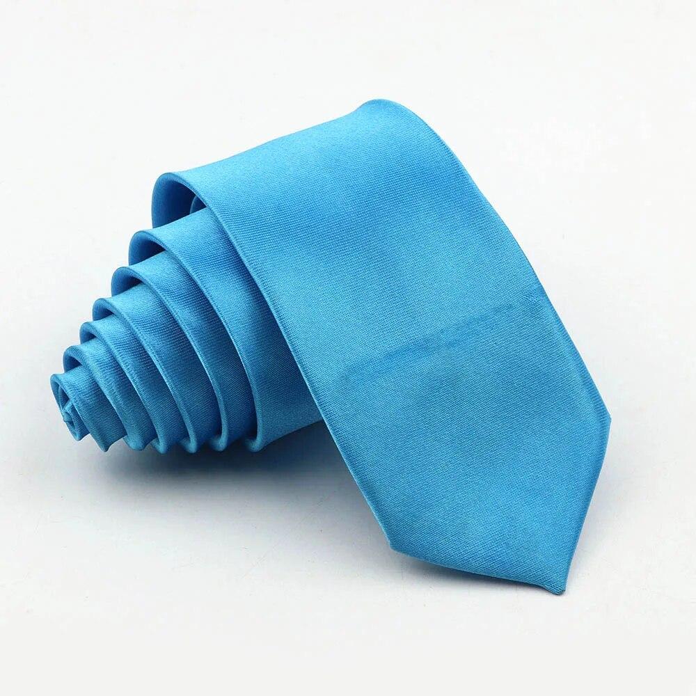 Cravate 5 cm, pour hommes, Angleterre, version étroite, décontracté, groupe de couleurs unies, couleur unie, cravate