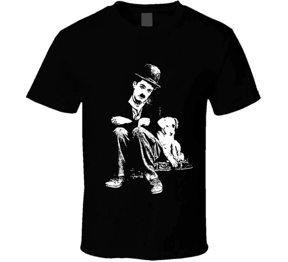 

Charlie Chaplin A dogs Life T-shirt 4XL