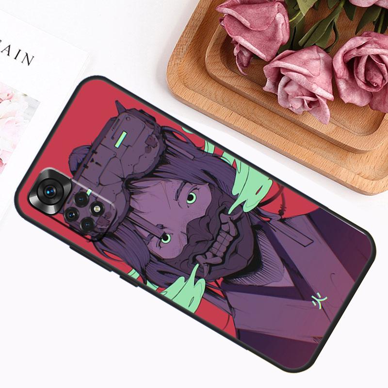 Samurai Oni Mask Case For Xiaomi Redmi Note 13 Pro 14 12 11 9 10 9S 10S 11S 12S Redmi 12C 13C 14C 10C Cover
